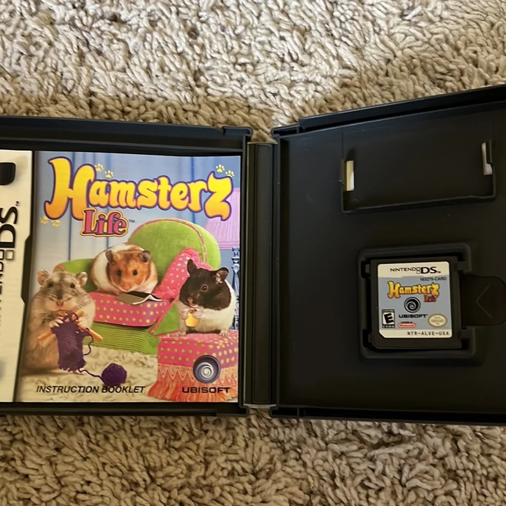 Nintendo DS Hamsterz Life video game with case